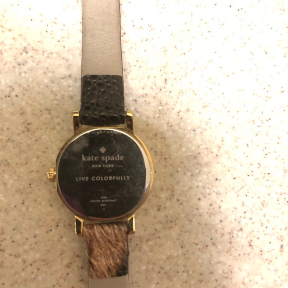 Kate Spade Tiny Metro Watch - Animal print band - Picture 5 of 7